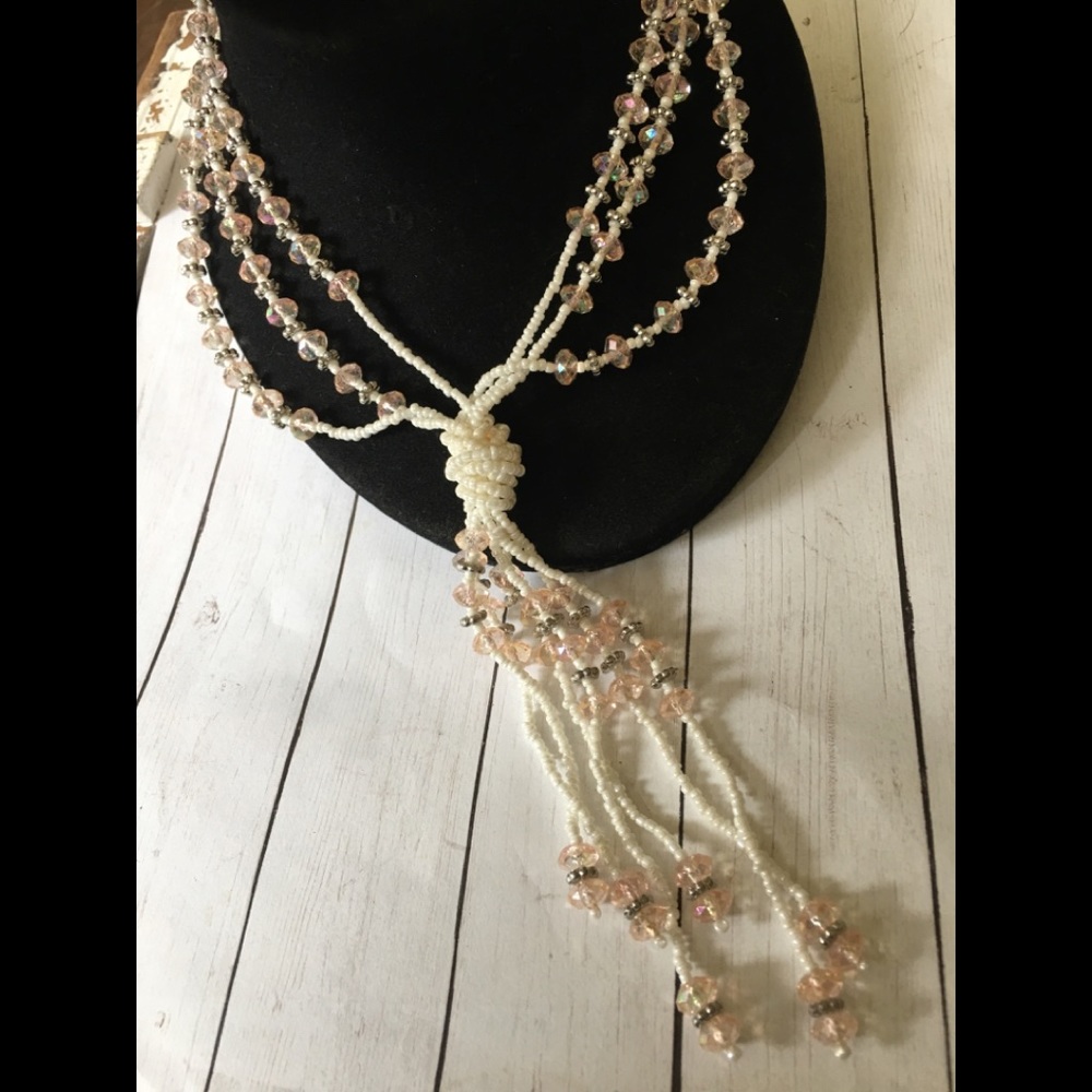 Macys beaded necklace